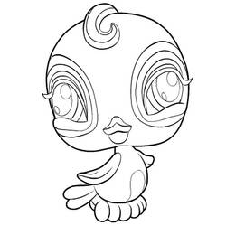 Coloriage Poussin (Animaux) #20133 à imprimer et colorier