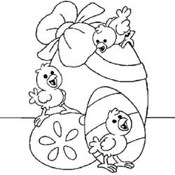 Coloriage Poussin (Animaux) #20225 à imprimer et colorier