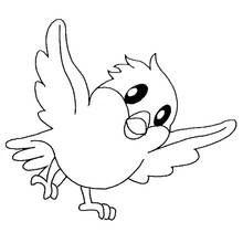 Coloriage Poussin (Animaux) #20306 à imprimer et colorier