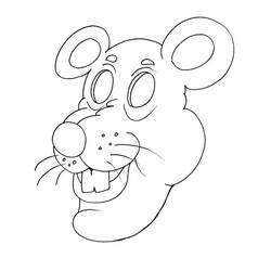 Dessin à colorier: Rat (Animaux) #15253 - Coloriages à Imprimer Gratuits