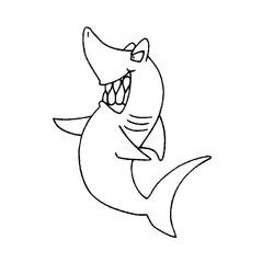 Dessin à colorier: Requin (Animaux) #14795 - Coloriages à Imprimer Gratuits