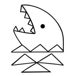 Dessin à colorier: Requin (Animaux) #14954 - Coloriages à Imprimer Gratuits