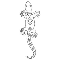 Dessin à colorier: Salamandre (Animaux) #19913 - Coloriages à Imprimer Gratuits