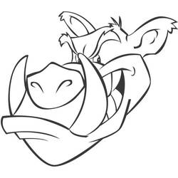 Dessin à colorier: Sanglier (Animaux) #205374 - Coloriages à Imprimer Gratuits