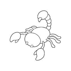Dessin à colorier: Scorpion (Animaux) #209571 - Coloriages à Imprimer Gratuits