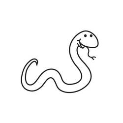 Dessin à colorier: Serpent (Animaux) #14353 - Coloriages à imprimer