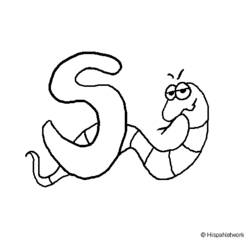 Dessin à colorier: Serpent (Animaux) #14399 - Coloriages à Imprimer Gratuits