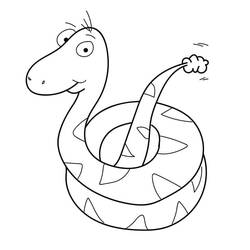 Coloriage Serpent (Animaux) #175124 à imprimer et colorier