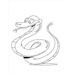 Coloriage Serpent (Animaux) #175130 à imprimer et colorier
