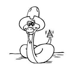 Coloriage Serpent (Animaux) #175134 à imprimer et colorier