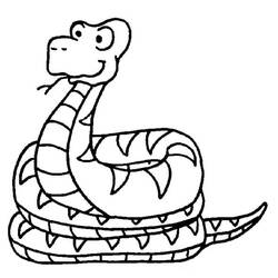 Coloriage Serpent (Animaux) #175147 à imprimer et colorier