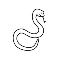 Coloriage Serpent (Animaux) #175154 à imprimer et colorier