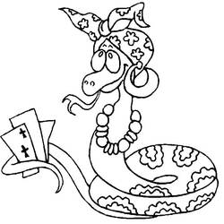 Coloriage Serpent (Animaux) #216883 à imprimer et colorier