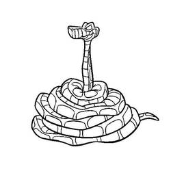 Coloriage Serpent (Animaux) #216888 à imprimer et colorier