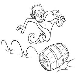 Coloriage Singe (Animaux) #175043 à imprimer et colorier