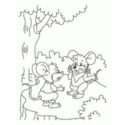 Coloriage Souris (Animaux) #189511 à imprimer et colorier