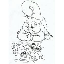 Coloriage Souris (Animaux) #189525 à imprimer et colorier