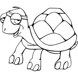 Dessin Tortue (Animaux) #217142 à colorier pour petits et grands
