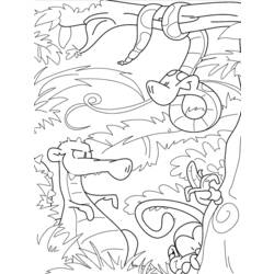 Dessin à colorier: Zoo (Animaux) #12694 - Coloriages à Imprimer Gratuits