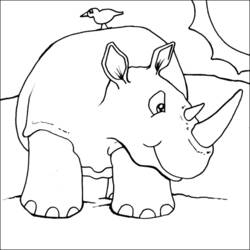 Dessin à colorier: Zoo (Animaux) #12748 - Coloriages à Imprimer Gratuits