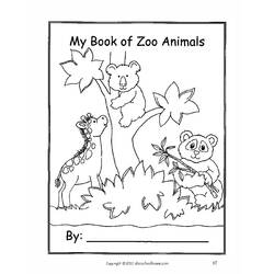 Dessin à colorier: Zoo (Animaux) #12882 - Coloriages à imprimer
