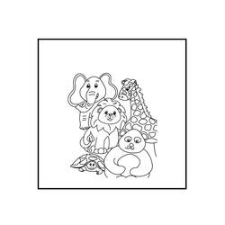Dessin à colorier: Zoo (Animaux) #12896 - Coloriages à Imprimer Gratuits