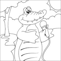 Dessin à colorier: Zoo (Animaux) #12904 - Coloriages à Imprimer Gratuits