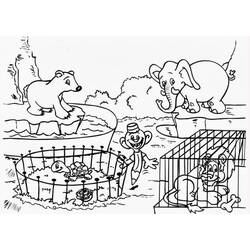 Coloriage Zoo (Animaux) #201721 à imprimer et colorier