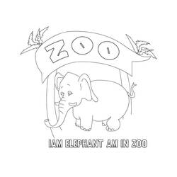 Coloriage Zoo (Animaux) #201730 à imprimer et colorier