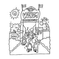 Coloriage Zoo (Animaux) #201732 à imprimer et colorier