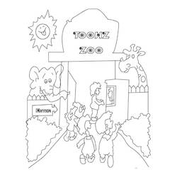 Coloriage Zoo (Animaux) #201733 à imprimer et colorier