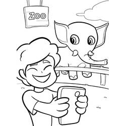 Coloriage Zoo (Animaux) #201735 à imprimer et colorier