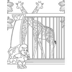 Coloriage Zoo (Animaux) #201737 à imprimer et colorier