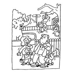 Coloriage Zoo (Animaux) #201742 à imprimer et colorier