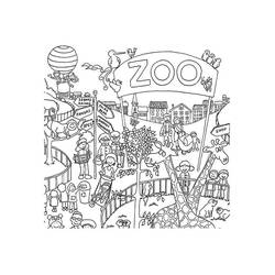 Coloriage Zoo (Animaux) #201752 à imprimer et colorier