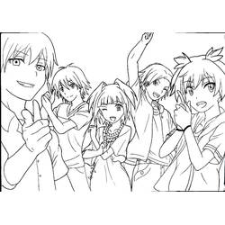 Dessins à colorier: Assassination Classroom - Coloriages à Imprimer Gratuits