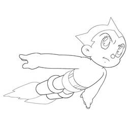 Coloriage Astroboy (Animé et Manga) #207037 à imprimer et colorier
