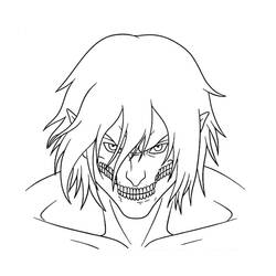 Dessins à colorier: Attaque des Titans - Coloriages à Imprimer Gratuits