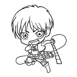 Dessin à colorier: Attaque des Titans (Animé et Manga) #182970 - Coloriages à Imprimer Gratuits