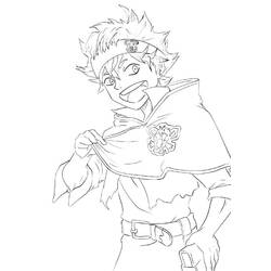 Dessin à colorier: Black Clover (Animé et Manga) #208023 - Coloriages à Imprimer Gratuits
