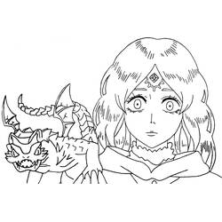 Dessin à colorier: Black Clover (Animé et Manga) #208027 - Coloriages à Imprimer Gratuits