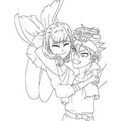 Dessin à colorier: Black Clover (Animé et Manga) #208029 - Coloriages à Imprimer Gratuits