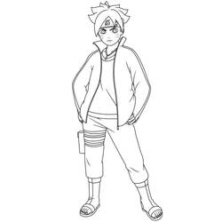 Dessins à colorier: Boruto - Coloriages à Imprimer Gratuits