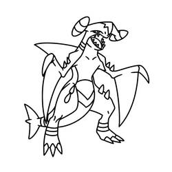 Dessins à colorier: Carchacrok - Coloriages à Imprimer Gratuits
