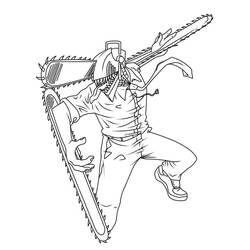 Dessins à colorier: Chainsaw Man - Coloriages à Imprimer Gratuits