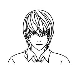 Dessins à colorier: Death Note - Coloriages à Imprimer Gratuits