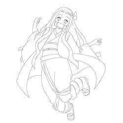 Dessin à colorier: Demon Slayer (Animé et Manga) #175982 - Coloriages à Imprimer Gratuits