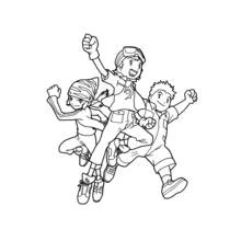 Coloriage Digimon (Animé et Manga) #51456 à imprimer et colorier