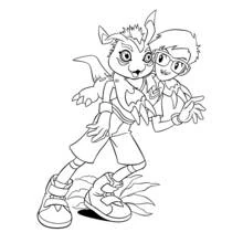 Coloriage Digimon (Animé et Manga) #51466 à imprimer et colorier