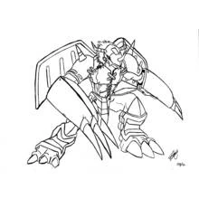 Dessins à colorier: Digimon - Coloriages à Imprimer Gratuits